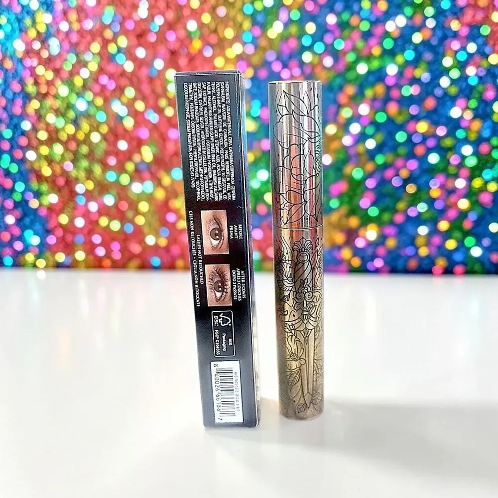 KVD KAT VON D Full Sleeve Long Defined Tubing Mascara In Ink Black 10 0.37oz NIB